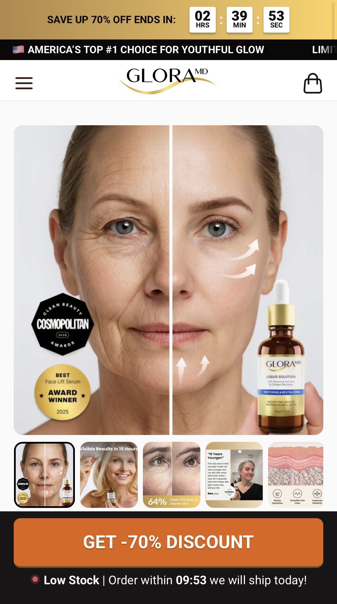 GloraMD Liquid Solution
